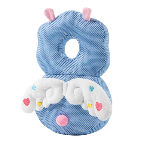 Baby Anti-fall Pillow Pillow Baby's Head Protection Anti-fall Cap Cartoon Children's Toddler Pillow Anti-collision Artifact Breathable Protective Pad