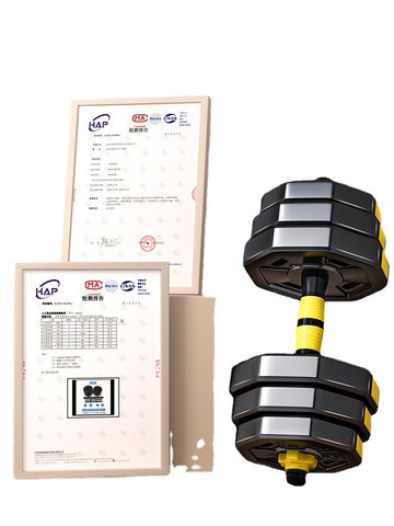 Octagonal Dumbbell Men's Home Fitness Equipment Exercise Set Combination Kettlebell Women's Adjustable Weight Rubber Barbell Set