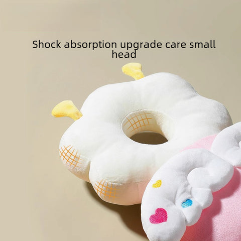 Baby Anti-fall Pillow Pillow Baby's Head Protection Anti-fall Cap Cartoon Children's Toddler Pillow Anti-collision Artifact Breathable Protective Pad